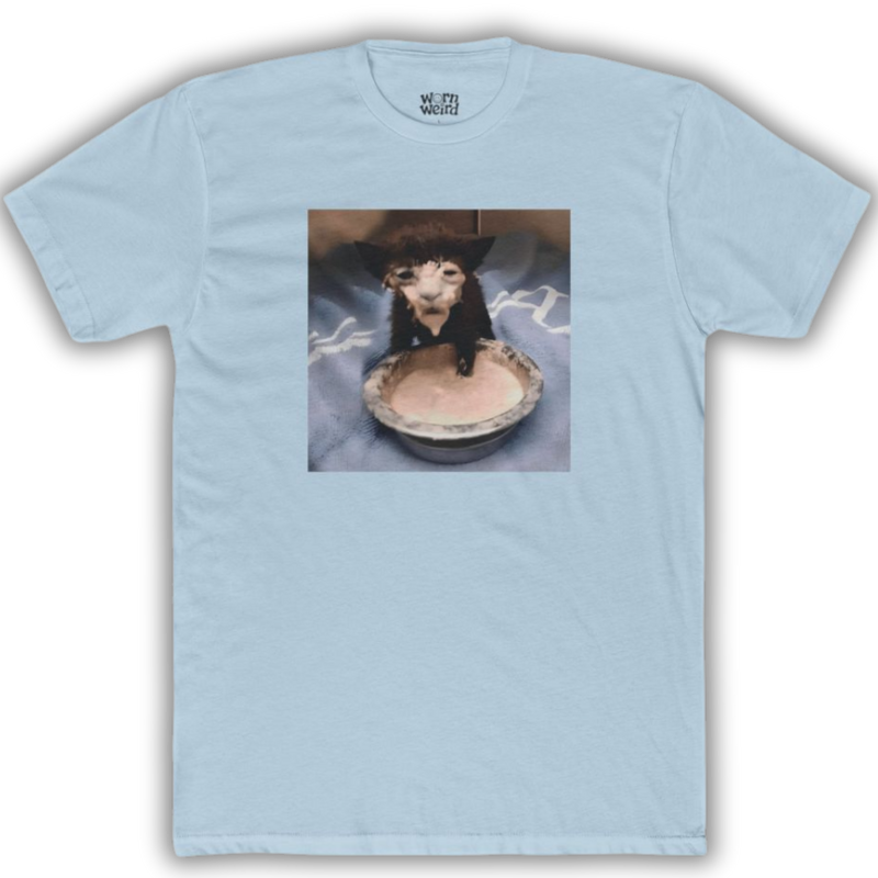 Iconic Cat in Cream Graphic Tee